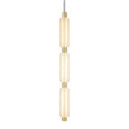 Alabaster Pendant Lamp – Cylindrical LED Pendant for Modern Indoor Lighting