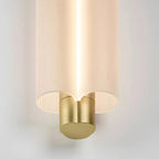 Alabaster Pendant Lamp – Cylindrical LED Pendant for Modern Indoor Lighting - View 7