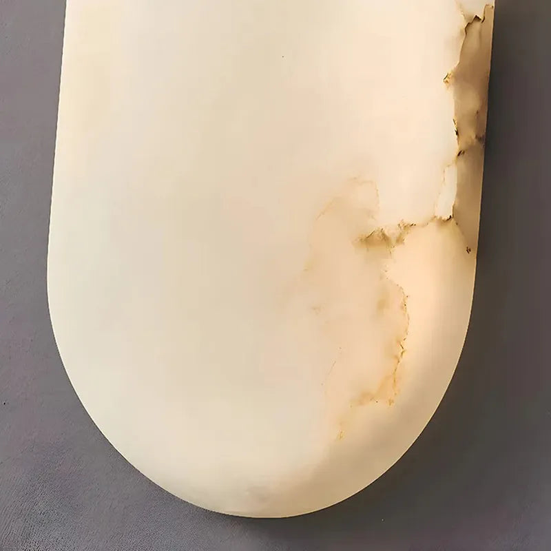 Alabaster Pill Wall Light – Subtle Luminous Accent for Modern Interiors - View 3