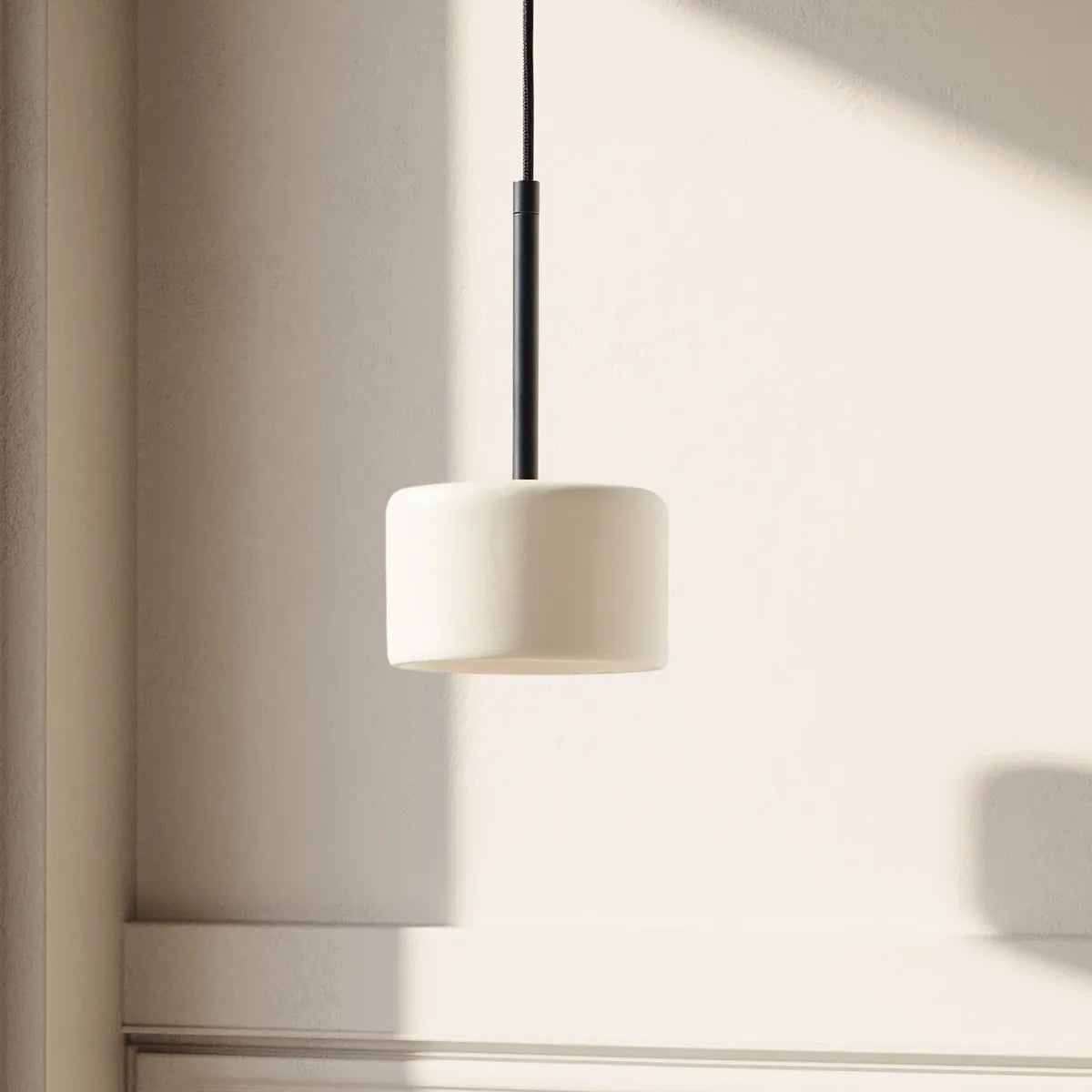Alabaster Single Pendant – Natural Stone Pendant Light for Modern Homes - View 2