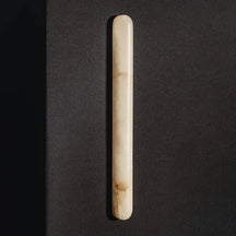 Alabaster Tubular Wall Light – Slim Vertical Sconce with Ambient Glow