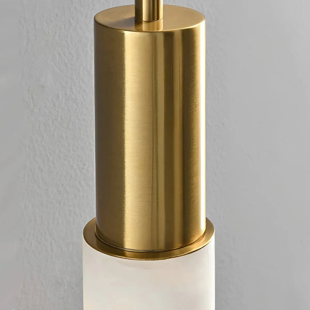 Alabaster Verita Column Wall Sconce | Linear Wall Lighting for Indoor Accents - View 5