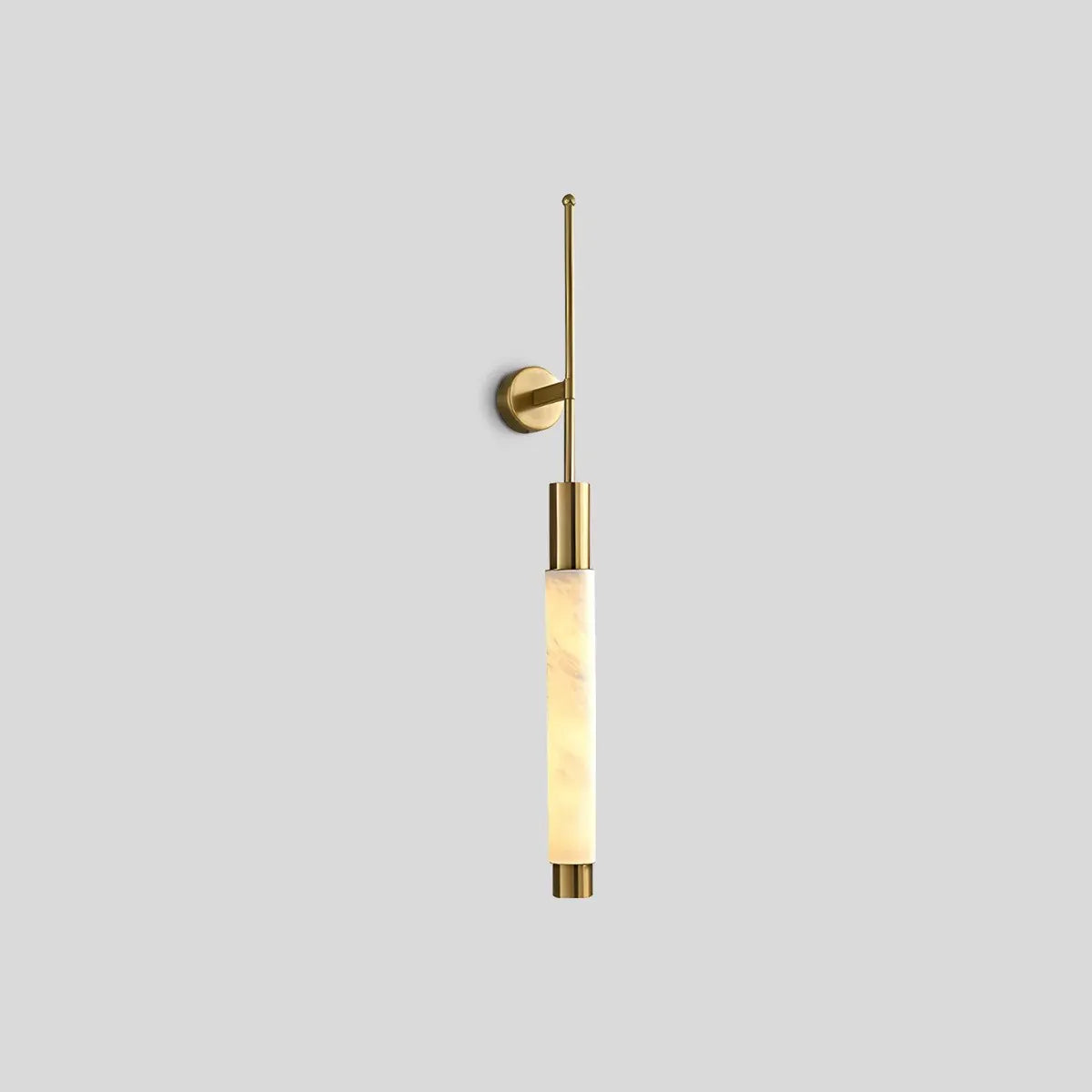 Alabaster Verita Column Wall Sconce | Linear Wall Lighting for Indoor Accents - View 8
