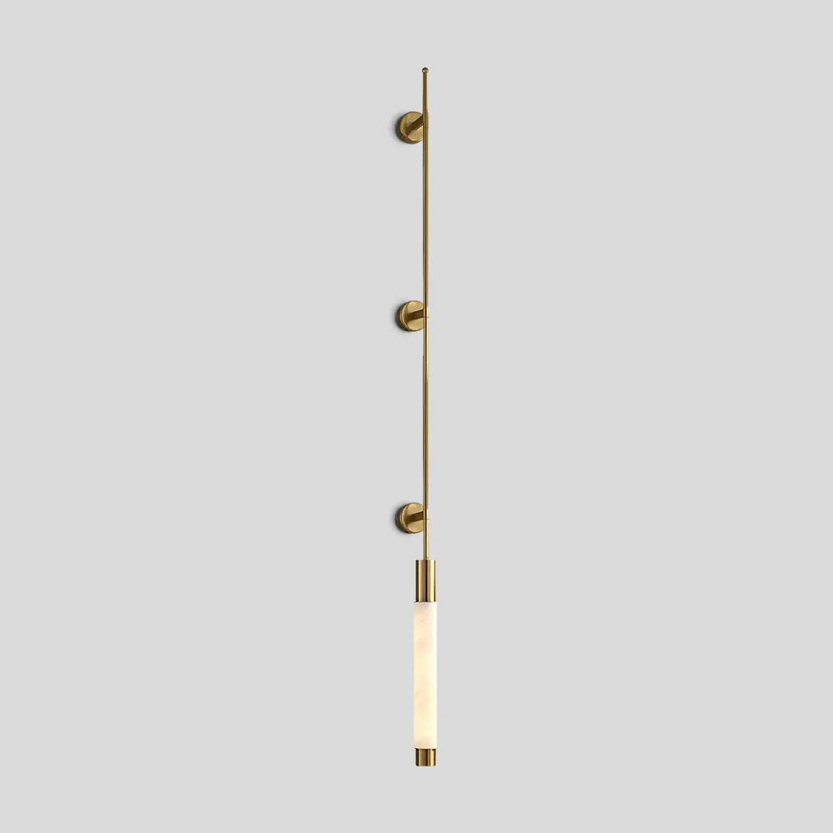 Alabaster Verita Column Wall Sconce | Linear Wall Lighting for Indoor Accents - View 10