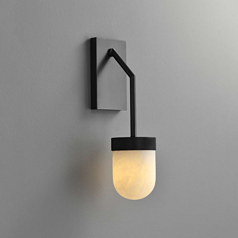 alabaster wall lamps