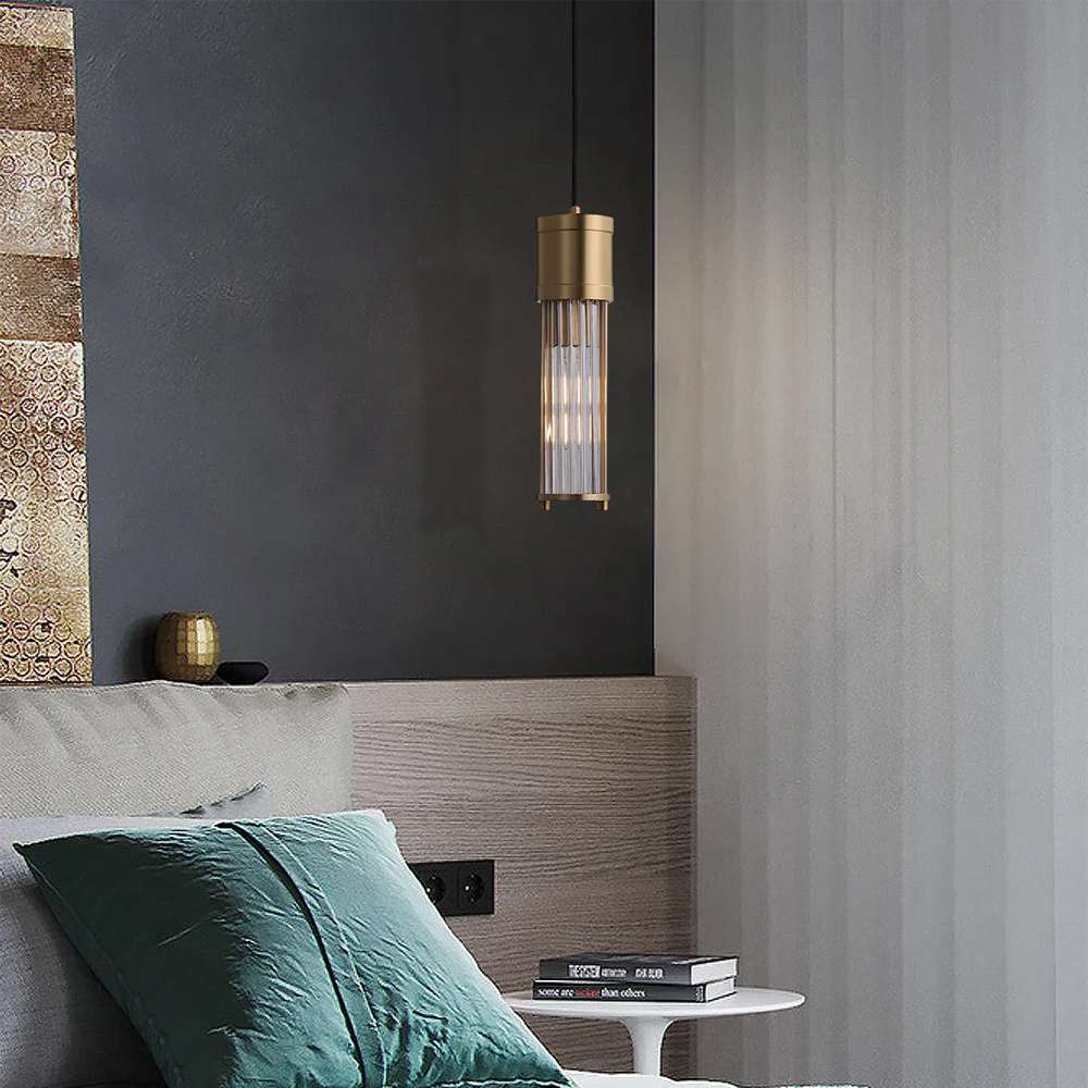 brass pendant light