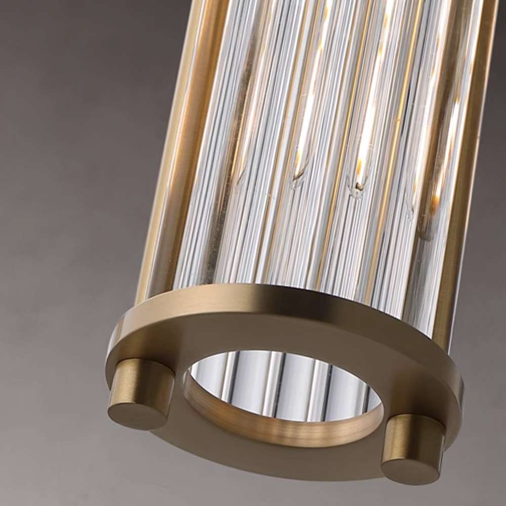 clear glass pendant light