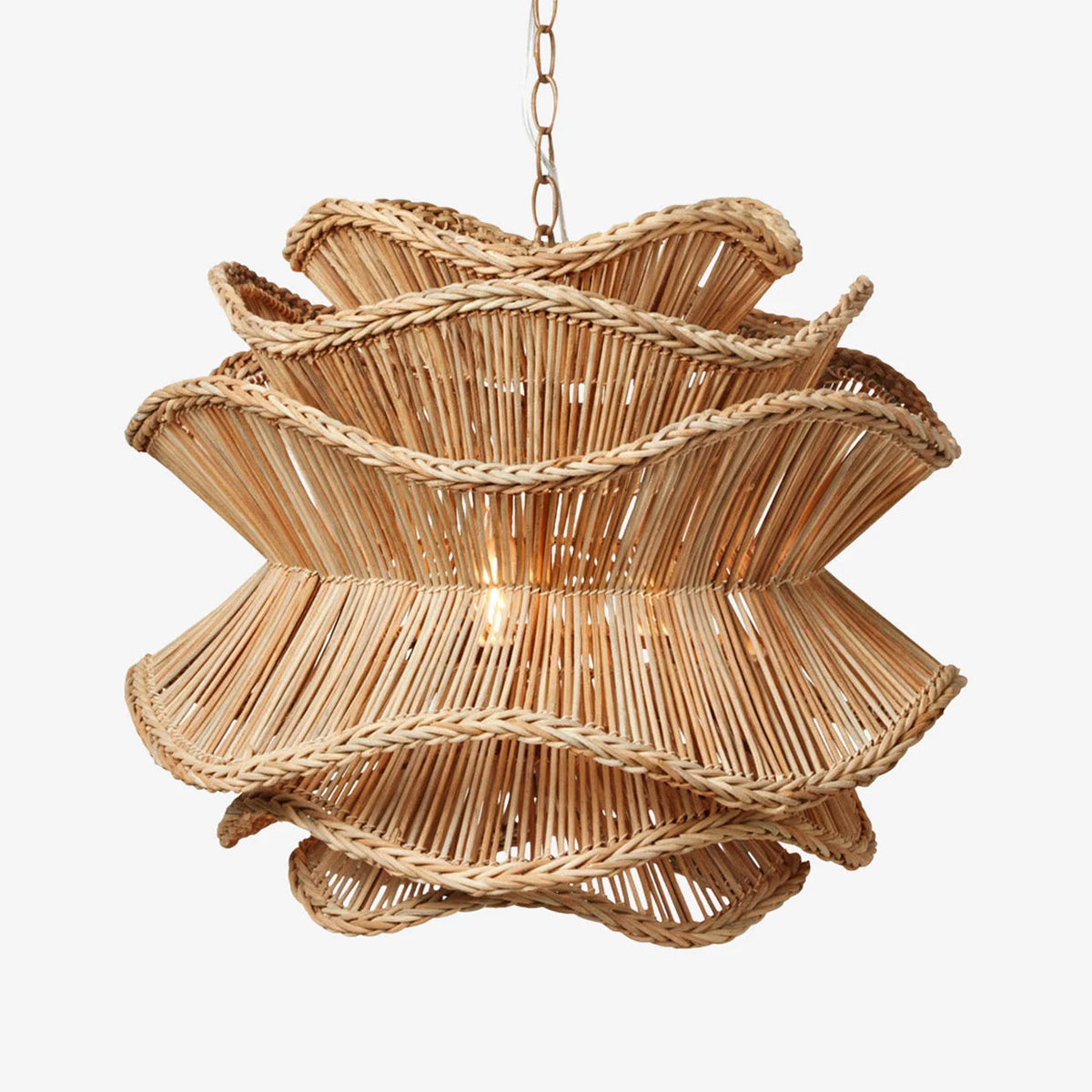 Alondra Chandelier Rattan Light