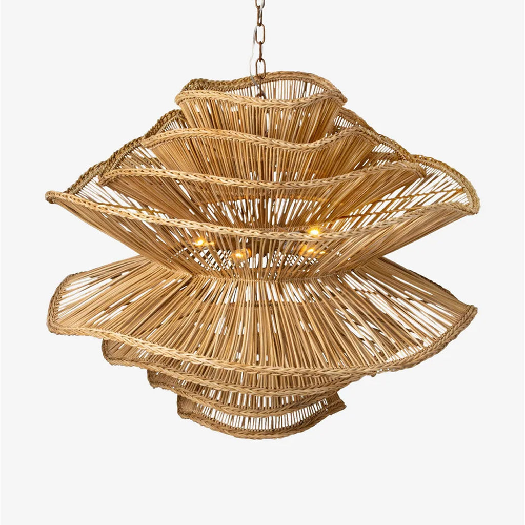Alondra Chandelier Rattan Light