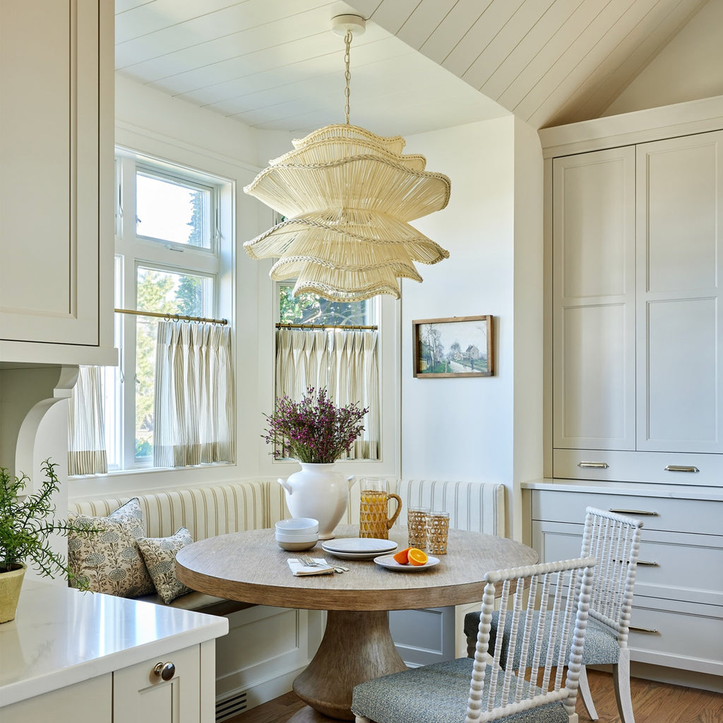 Alondra Chandelier Rattan Light
