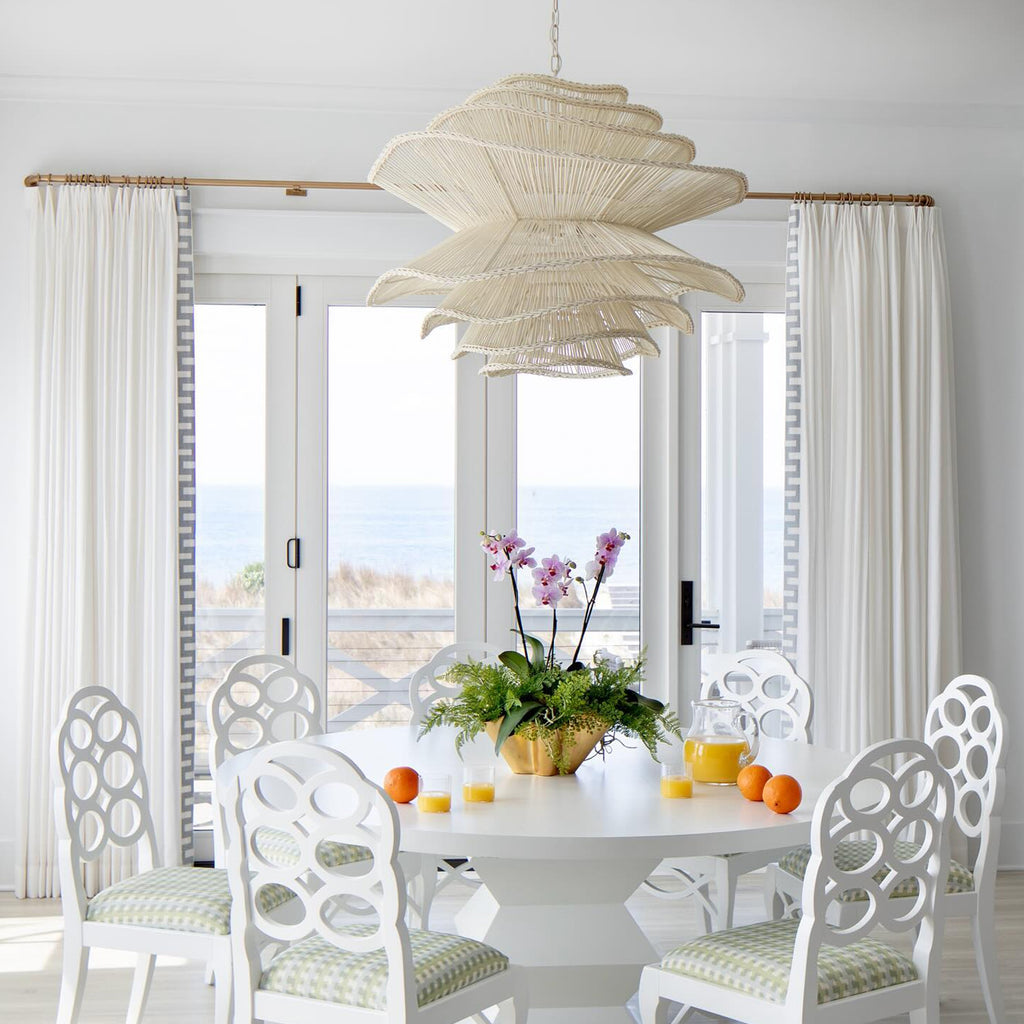 Alondra Chandelier Rattan Light