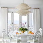 Alondra Chandelier Rattan Light