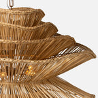 Alondra Chandelier Rattan Light