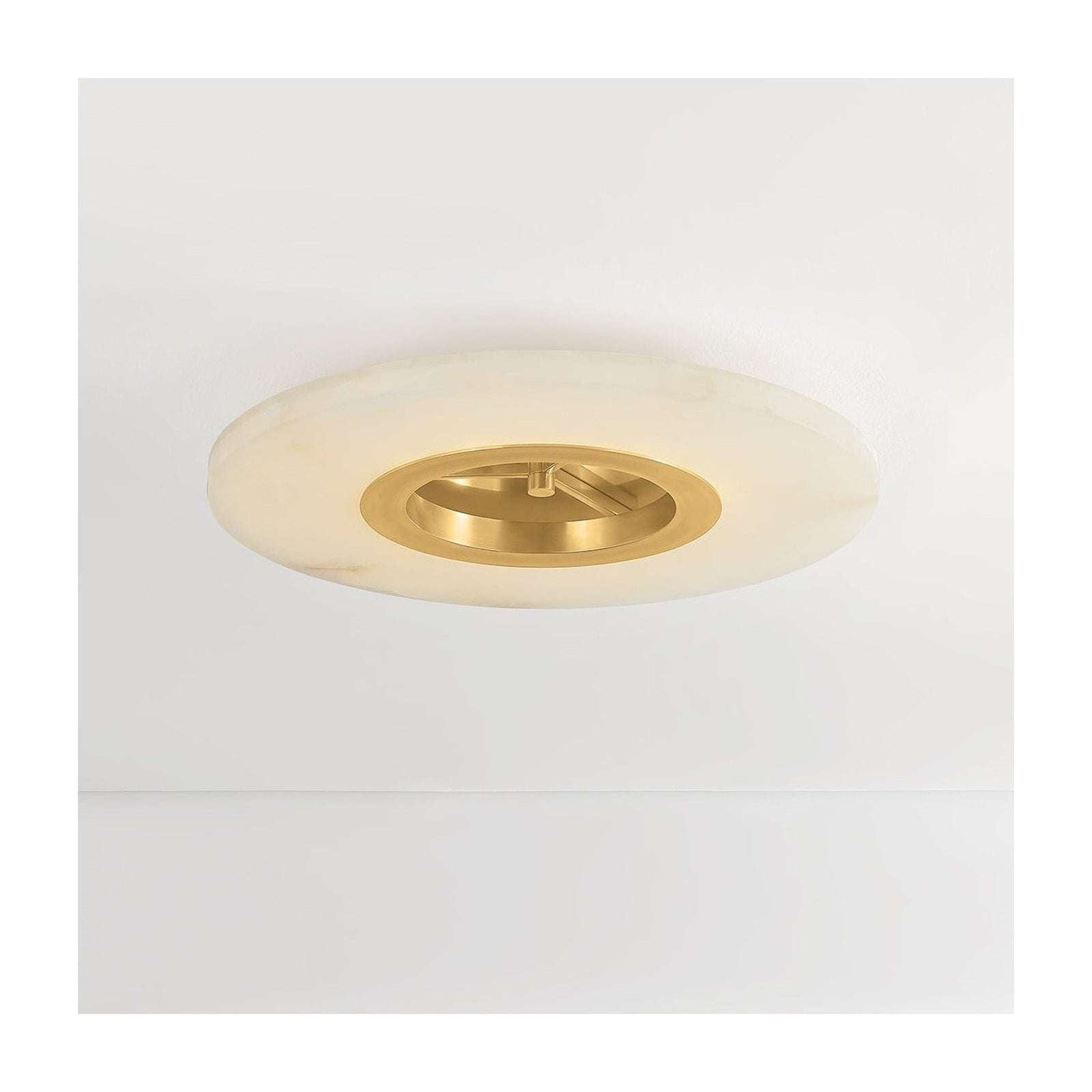 Alto Alabaster Flush Mount