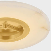 Alto Alabaster Flush Mount Light