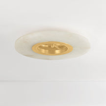 Alto Alabaster Flush Mount Light