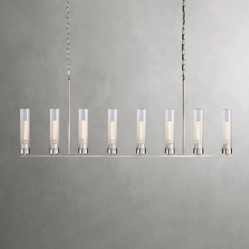 andreas linear chandelier