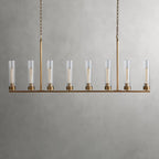 andreas linear chandelier