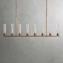 andreas linear chandelier