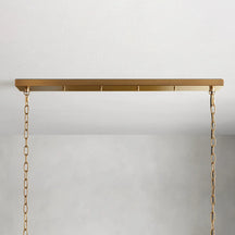 andreas linear chandelier