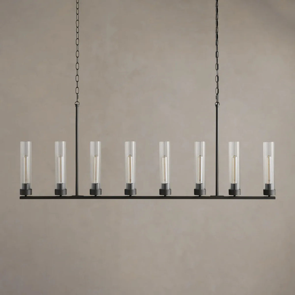 andreas linear chandelier