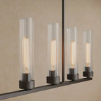 andreas linear chandelier