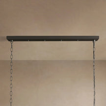 andreas linear chandelier