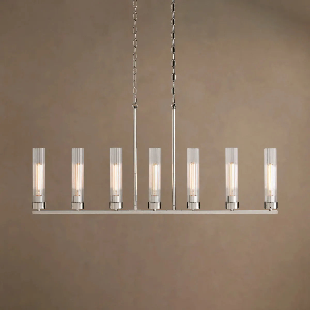 andreas linear chandelier
