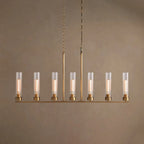 andreas linear chandelier