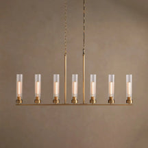 andreas linear chandelier
