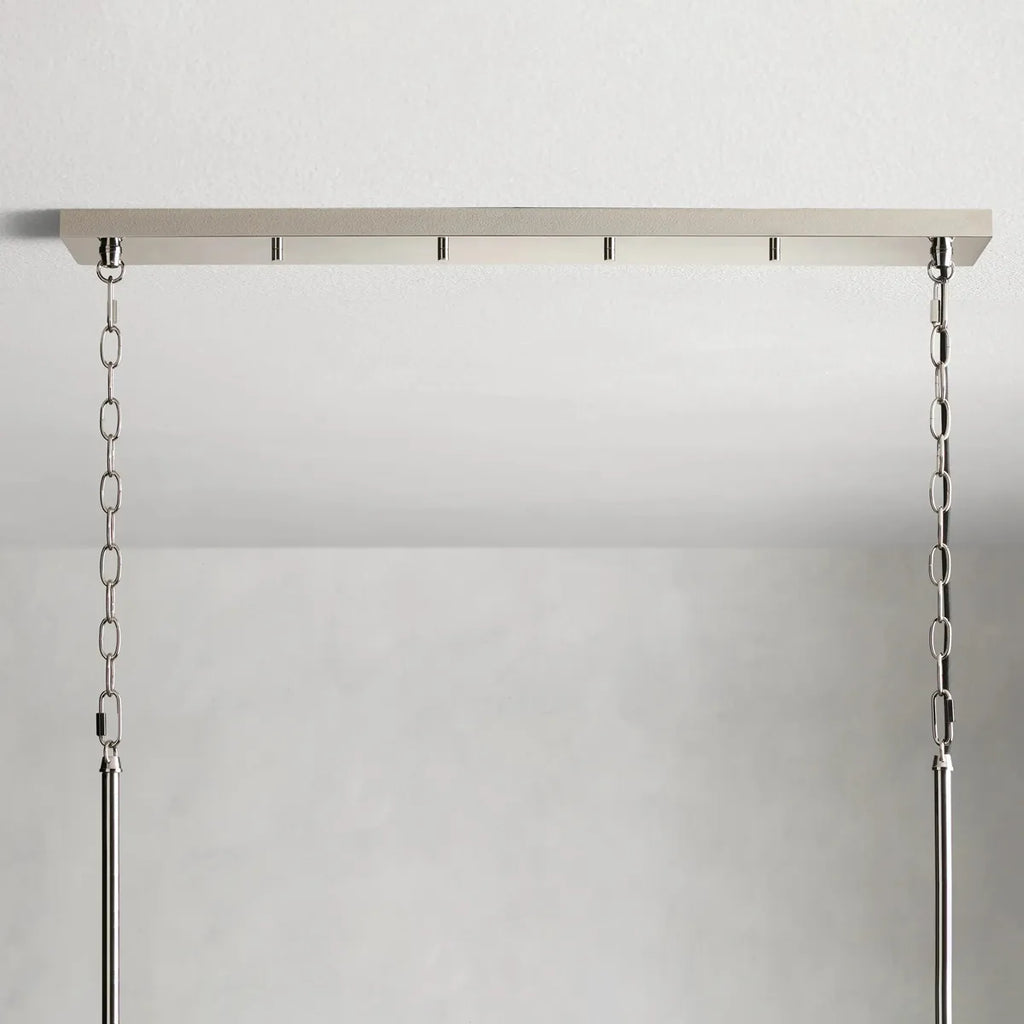 andreas linear chandelier