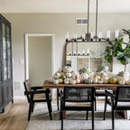 andreas linear chandelier