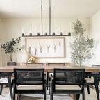 andreas linear chandelier