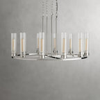 andreas round chandelier