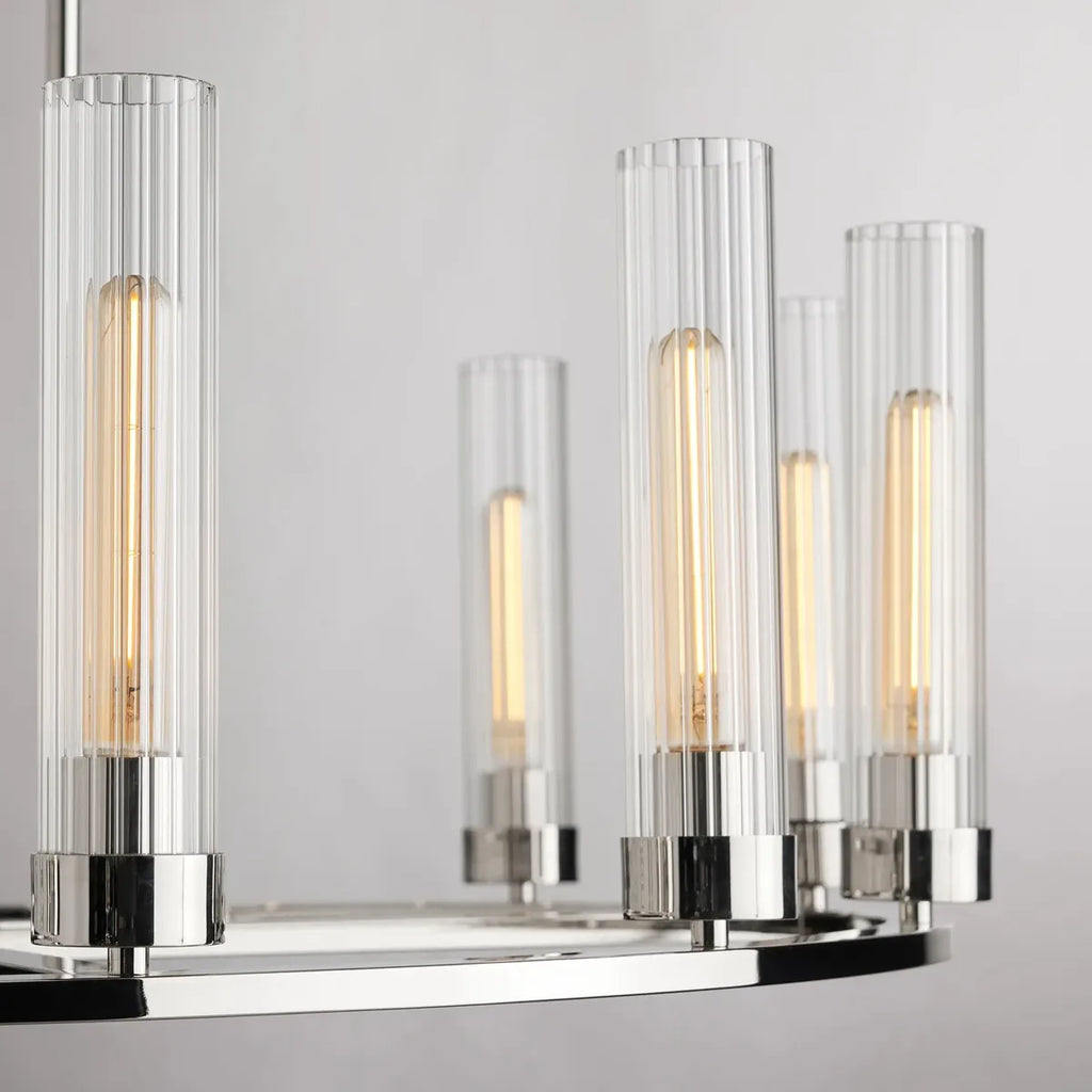 andreas round chandelier