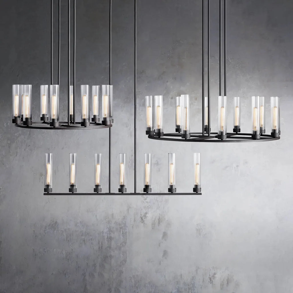 andreas round chandelier