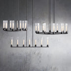 andreas round chandelier