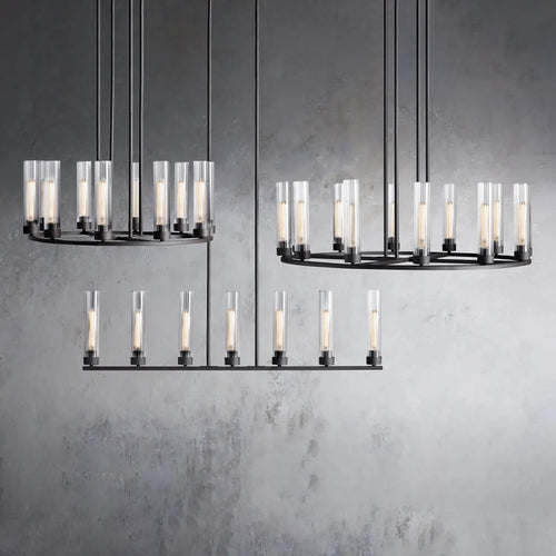 andreas round chandelier