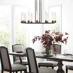 andreas round chandelier