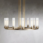 andreas round chandelier