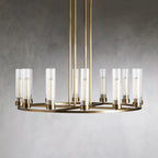 andreas round chandelier