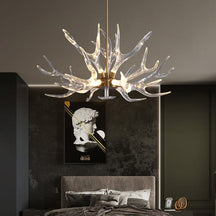clear antler design