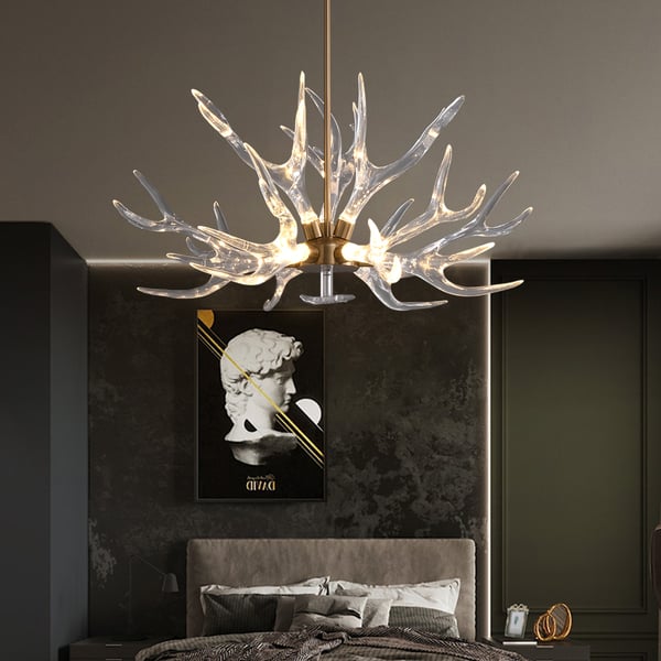 clear antler design