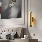 1 light brass sconce