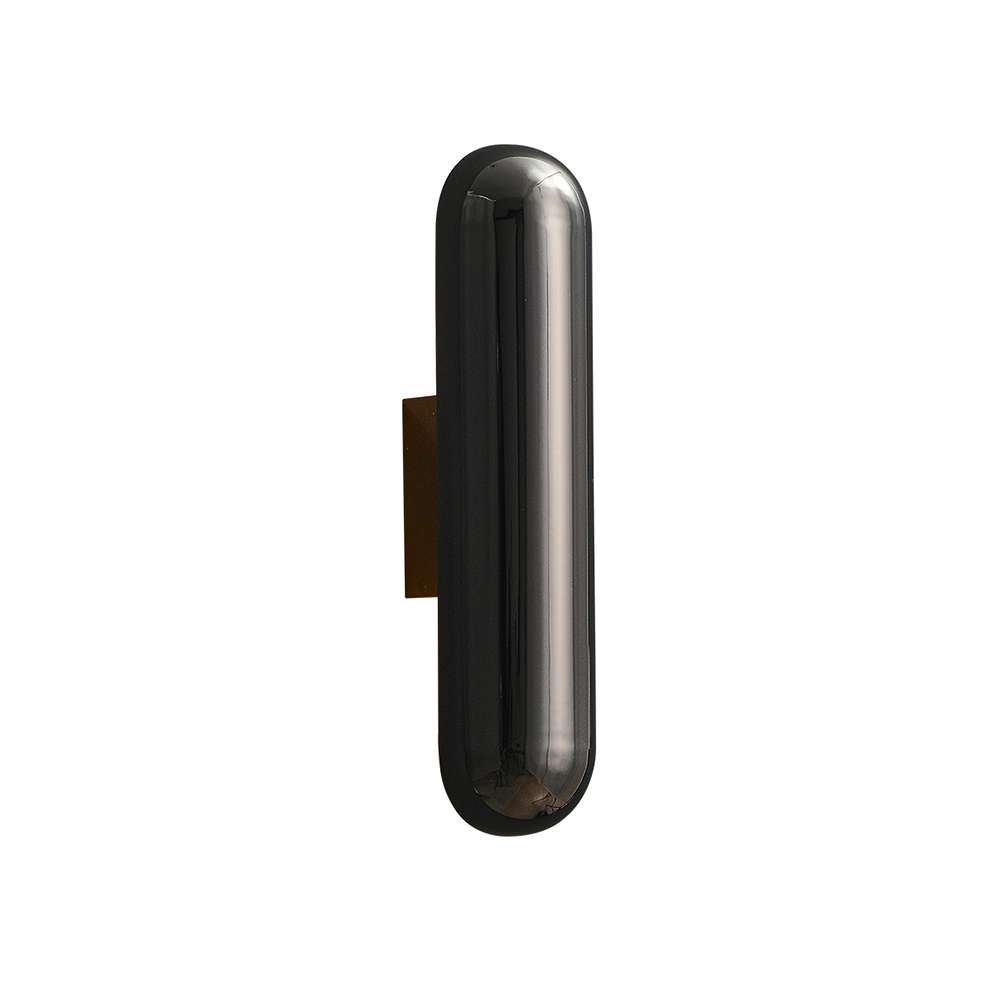 wall sconce with brass finish