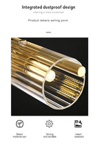 linear chandelier 3-light