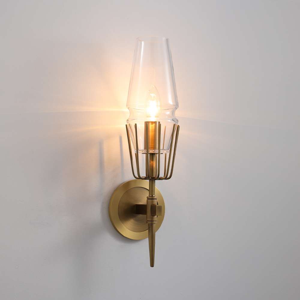 brass wall sconces