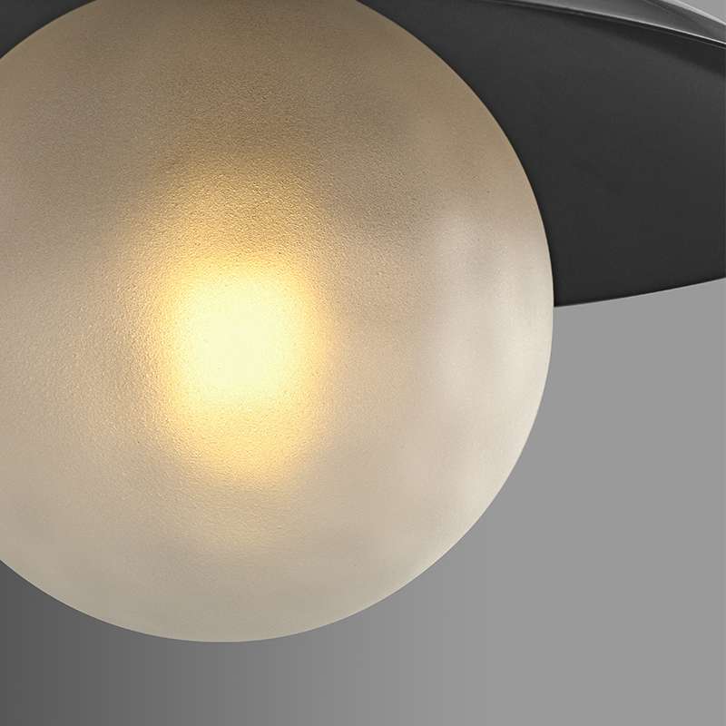 Art Deco Lamp – Globe Pendant Light, Modern Hanging Light for Elegant Decor - View 4