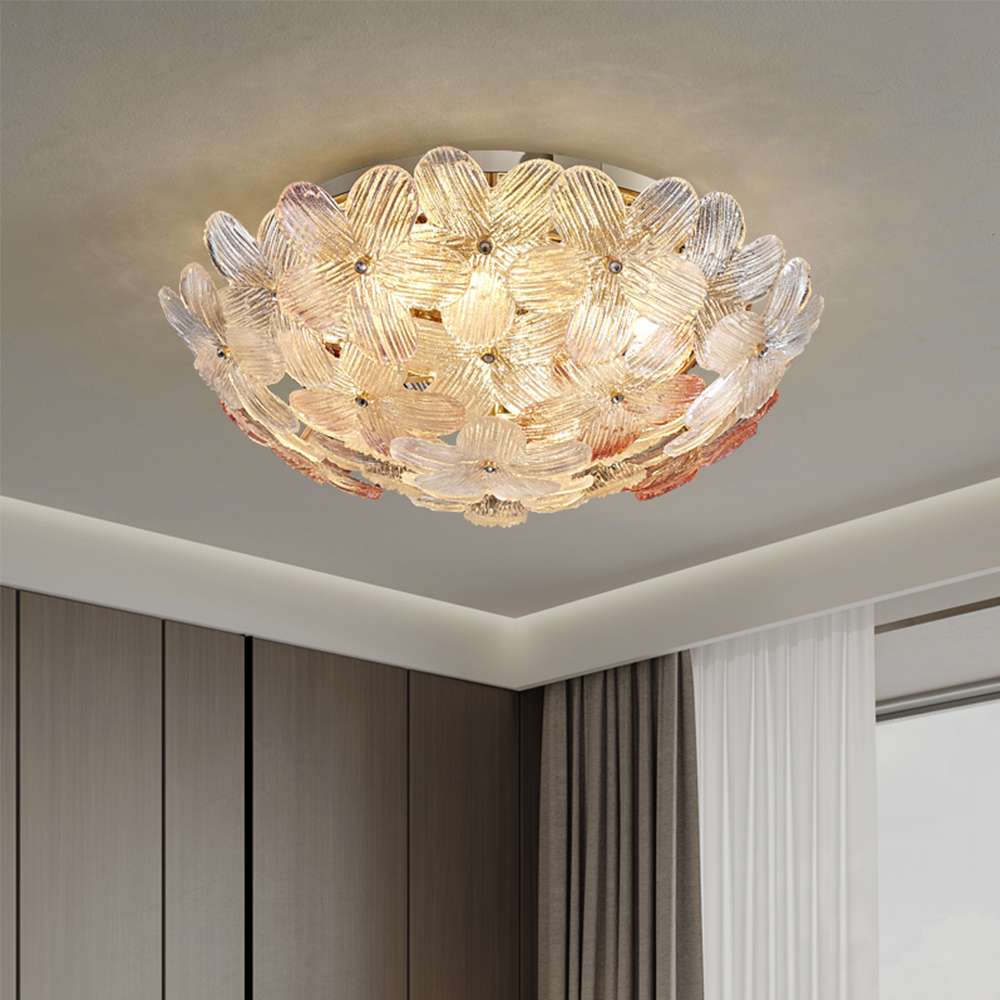 contemporary glass island lighting