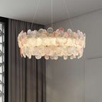 flower-shaped chandelier design